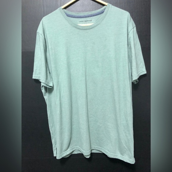 Lucky Brand Sage Green Short Sleeve T-Shirt